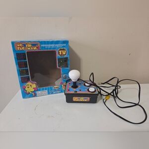 1993 MS. PAC-MAN TV Plug & Play Arcade Game In Box Namco Bandai